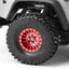 4 57mm 1.0 "Kim Loại Beadlock Bánh Xe Lốp Bộ Cho 1 / 18 RC Xe Bánh Xích TRX4M SCX24 Nâng Cấp Phần Phụ Kiện