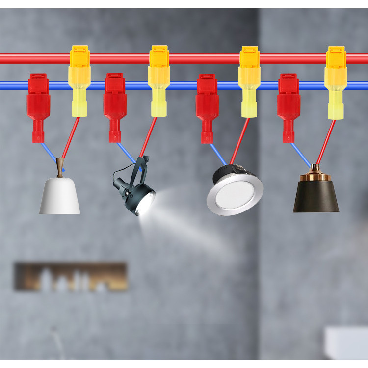 【COD】Kẹp nối dây điện chữ T cách nhiệt nhanh, chắc chắn, đảm bảo an toàn và độ bền cho các mối nối phân nhánh.