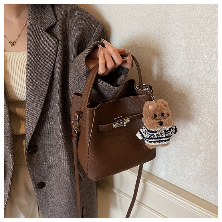 Túi xách nữ 66789|phong cách cổ điển cao cấp|túi xách nhỏ PU|dành cho nữ|19*20*14cm|mẫu mới Kaka House|túi đeo chéo đa dạng phong cách|túi xách tay phổ biến|túi xách dạng xô