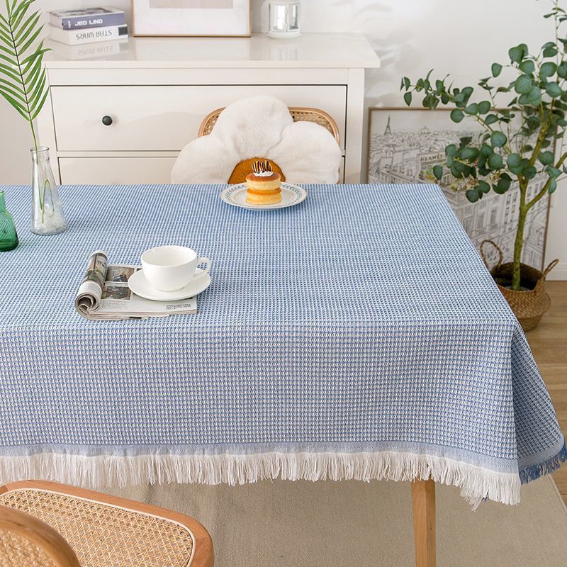 khăn trải bàn vải bông phong cách pháp decor vintage bắc âu khăn lót bàn trang điểm bàn ăn chụp ảnh sinh nhật dã ngoại cao cấp