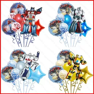 ST2 Transformers Optimus Prime Bumblebee Phim Hoạt Hình Lá Bóng Bộ Đồ Chơi Trẻ Em Tiệc Sinh Nhật Chủ Đề Trang Trí TS2