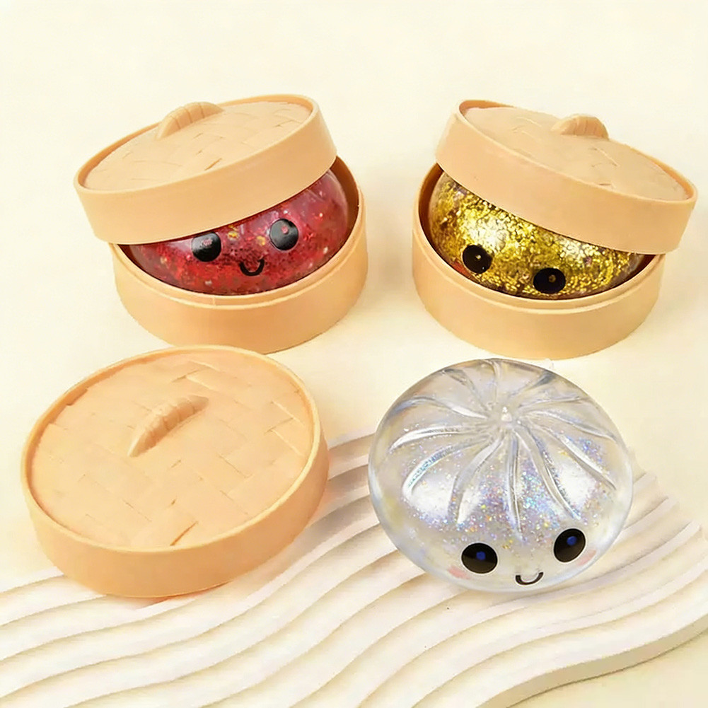 Dễ Thương Bánh Bao Squishes Fidgets Đồ Chơi Mềm Squishies Họa Tiết Độc Đáo Cho Nam Nữ