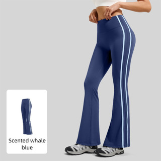 Quần thể thao slim cạp cao chất liệu polyester và spandex
