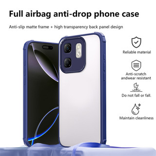 Áp dụng cho Infinix Hot 50i X6531 X6531B Smart 9 hd X6532 hot9hd hot50i smart9 Vỏ điện thoại vỏ mềm bốn góc trong suốt cao cấp XKLB
