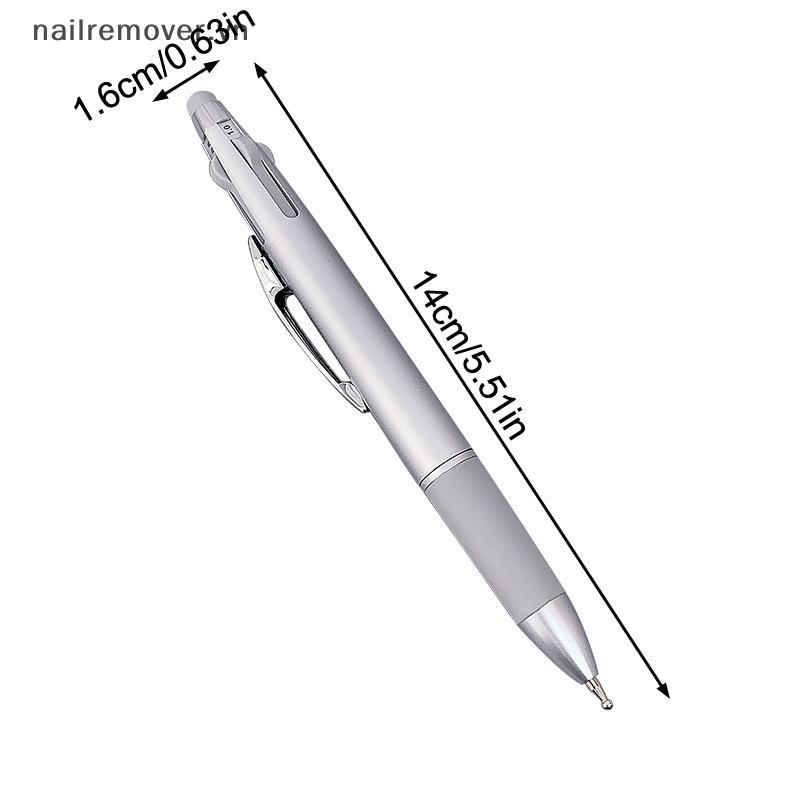 [NR] Bút kim cương Nail Point 4 trong 1 Tôn vinh Xoay điểm móng tay Bàn chải vẽ tranh Thiết kế điểm bi Dụng cụ nghệ thuật Làm móng tay Đầu chấm sơn MỚI