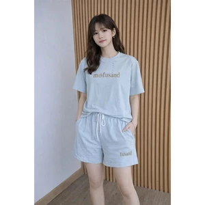 Set bộ đùi chất cotton mặc nhà cho nữ