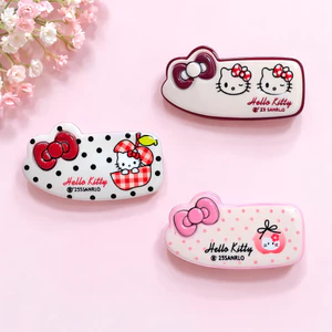 Set Charm Dép Hello Kitty Táo Hồng Sweet – Bộ Charm Kitty Nơ Hồng Siêu Cute