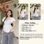 Áo Babydoll Kiểu Nữ Tay Bồng Cổ Tim Dáng Bông Xòe Mùa Hè MA 5024