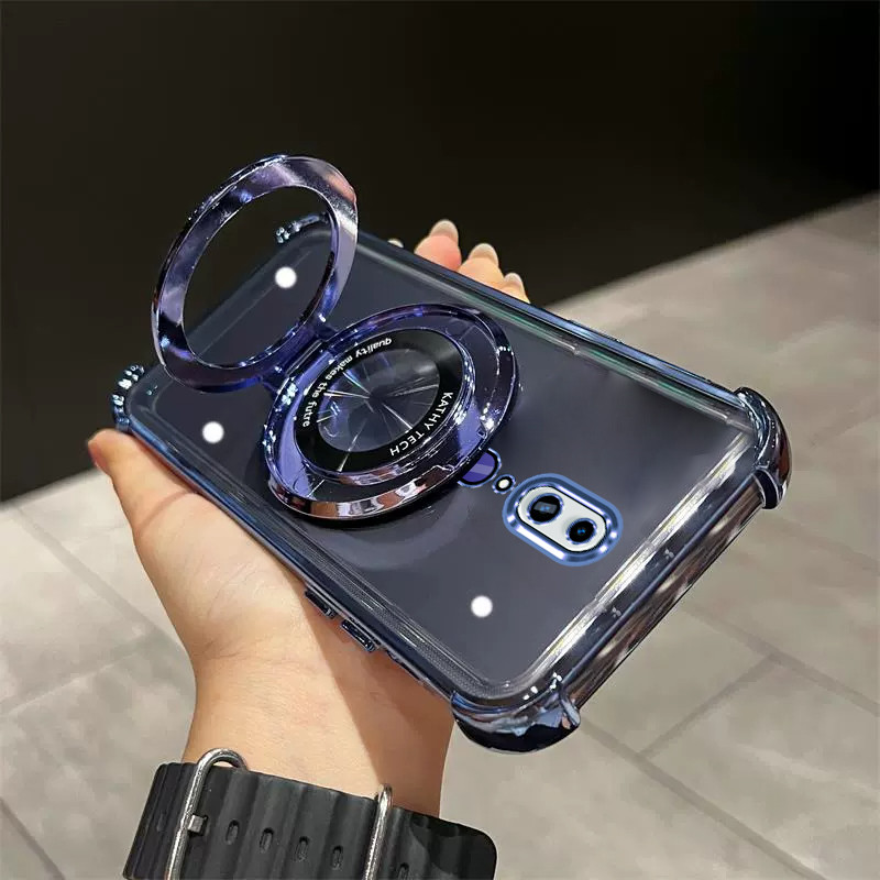 Ốp Lưng Cho Oppo F11 tpu Chống Sốc Giá Đỡ Điện Thoại Có Chức Năng Chống Trơn Trượt SJZJ Vỏ Điện Thoại Di Động