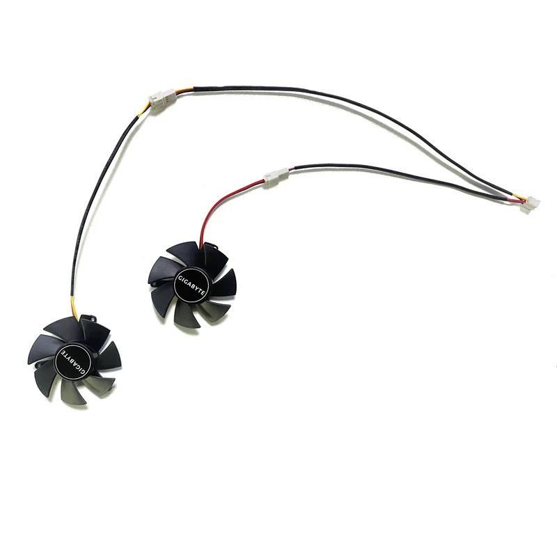 Quạt làm mát 2pin 3pin 45mm cho Gigabyte GTX 1650 GTX1650 D6 OC Thẻ 4G cấu hình thấp 0.19A FS1250-A1053A GPU VGA Video Cooler