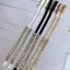 OUSXA 1 Cặp Dây Đeo Áo Ngực Thay Thế, Dây Đeo Vô Hình Lấp Lánh Kim Cương Giả Dây Áo Ngực Cổ Dây Đeo Vai Đôi Vải Co Giãn Cao Dây Đeo Ngang Dây Áo Ngực Kim Cương Giả