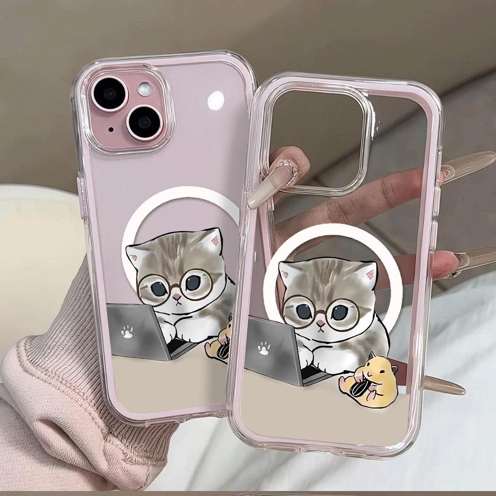 Mắt kính văn phòng dành cho16bộ vỏ điện thoại iPhone17Air ba trong một,hút từ14/11Pro