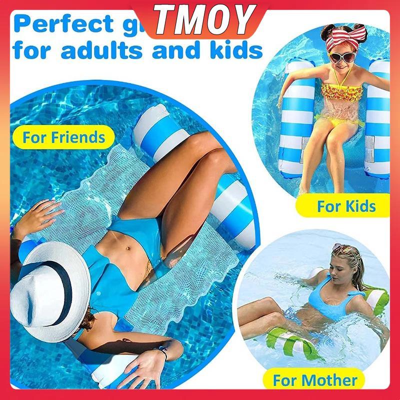 TMOY Võng Phao Lounger Bơm Hơi Nổi Nước - Thích Hợp Cho Bể Bơi Và Đi Biển