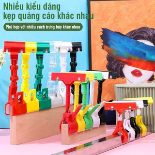 Kẹp Bảng Giá Sản Phẩm - 5 /10 Cái Kẹp Dùng Cho Bảng Sale, Giảm Giá Nhiều Màu, Bền