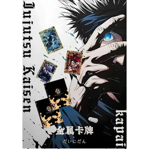 LIVE- JIAN XIN Jujutsu Kaisen Bộ sưu tập kim loại Thẻ giao dịch