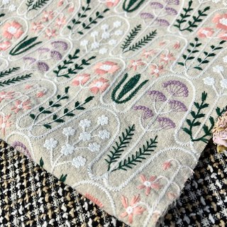 Dày Vải Lanh Cotton Vải Thêu Gối Túi Sổ Tay DIY Thêu Tay Vải Thạch Thủy Sinh Vật Embroide