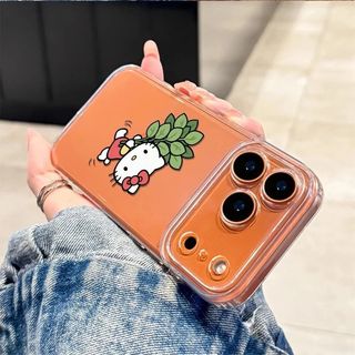 Lá Bưởi Katie Thích Hợp Cho Apple 17PROMAX Ốp Lưng Điện Thoại iPhone16 Sáng Tạo 15 Trong Suốt 13 Mềm 1226.3.23