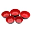 Bát Melamine CATMALLER88, Hộp Đựng Thực Phẩm Sứ Giả Màu Đỏ Đen, Dụng Cụ Chống Rơi Thiết Kế Không Thể Phá Vỡ Bát Canh Phong Cách Nhật Bản