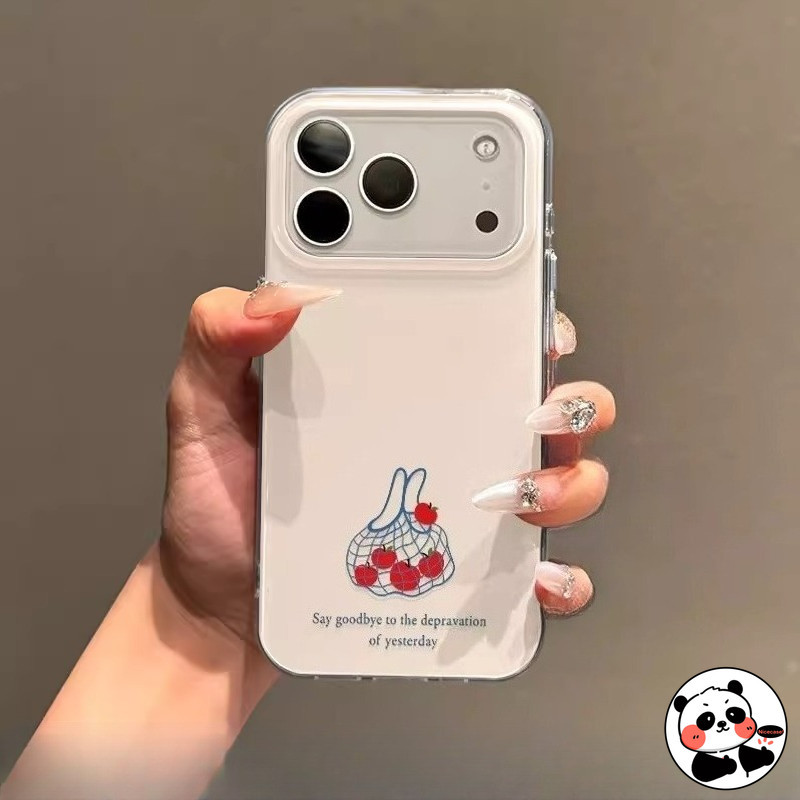 Ốp Điện Thoại Kem Dễ Thương Cho Huawei Nova 14 13 12 12i 11i 11 Ultra Y90 Y91 Y73 Y70 Y71 10 9 8 7 6 5 Pro 5G 4G Vỏ Hoạt Hình Cà Chua Ins Phong Cách