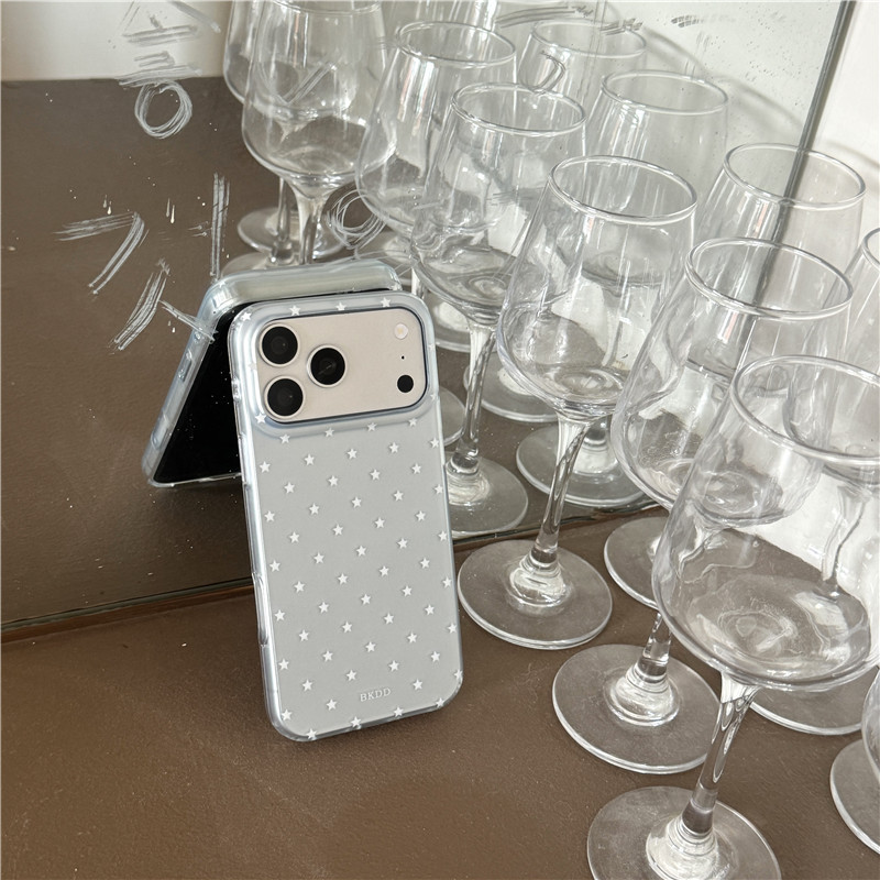Ốp điện thoại iPhone 17 Pro max Stars họa tiết TPU materia IMD