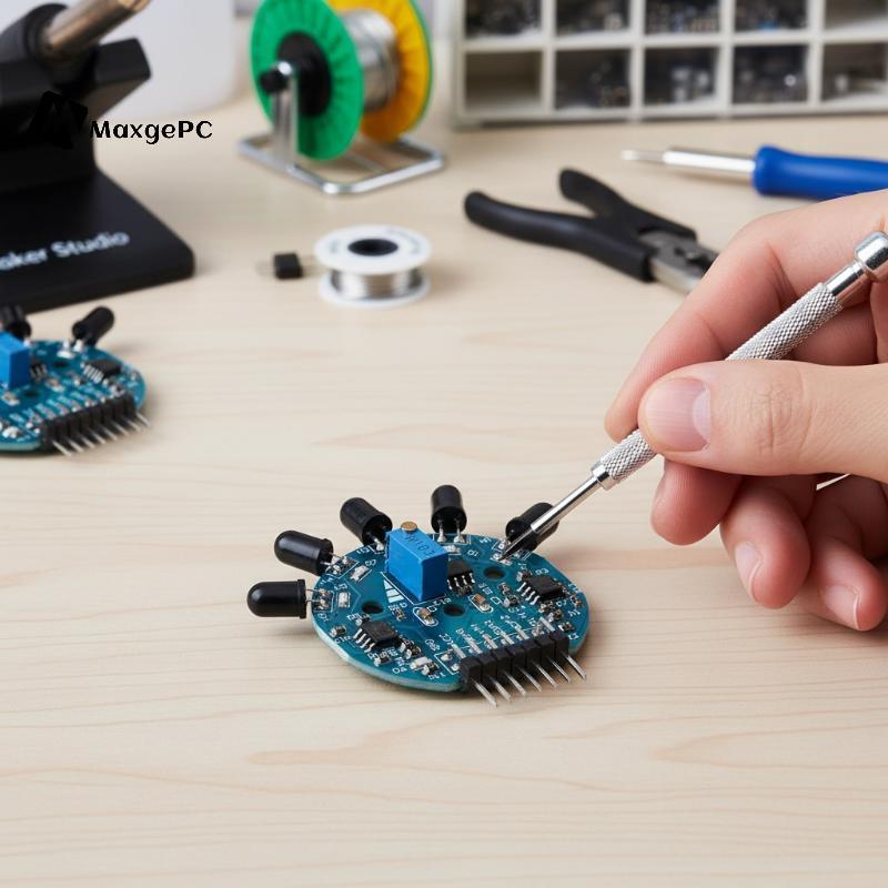 [Max-t] MK00215 Mô-đun cảm biến ngọn lửa năm chiều kỹ thuật số tương tự ...