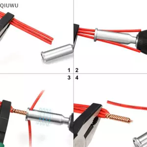 QIUWU Công cụ xoắn dây đa năng Cáp điện Đầu nối Qui Dây xoắn tự động Tước Vũ nữ thoát y Twister Máy khoan.