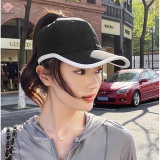 Mũ bóng chày nữ cao đuôi ngựa mùa hè, Qui-Drying, chống nắng và tia UV, phù hợp đi biển