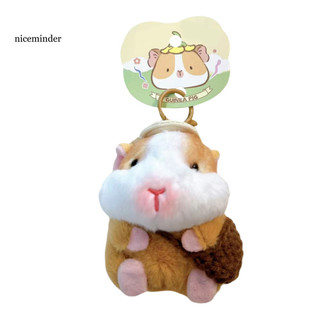 ZNCE _ Soft Touch Móc khóa Dễ thương Hà Lan Pig Móc khóa Mặt dây chuyền Nhung mềm Cảm ứng Giảm căng thẳng Vòng chìa khóa Ba lô Treo trang trí Phim hoạt hình Búp bê quyến rũ cho nam giới Đông Nam Á