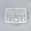Rừng Ngựa Kim Loại Thép Carbon Cắt Khuôn Thêu Sò Dập Nổi Khắc Bản Mẫu DIY Album Ảnh Thiệp Chúc Mừng Cắt Chết Giấy Thủ Công Dụng Cụ