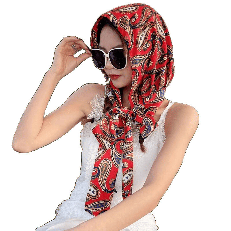 Khăn Trùm Đầu Lụa Đa Năng Cho Nữ - Phong Cách Thời Trang Mới