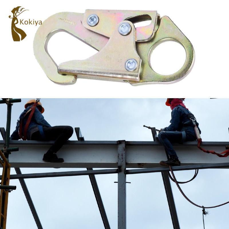 Móc chụp thiết bị thép chịu lực 25kN chuyên dụng cho rappelling và leo núi