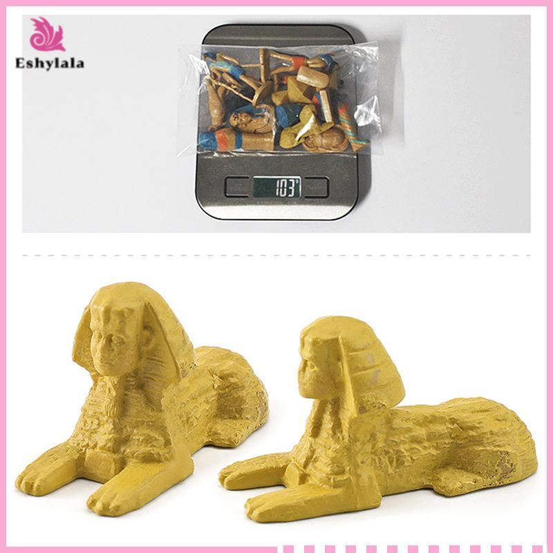 Eshylala 12x Nhân Vật Ai Cập Cổ Đại Tượng Nhỏ Mới Lạ Hình Thoth Mummy Case - Đồ Chơi Giáo Dục Sớm [MỚI]