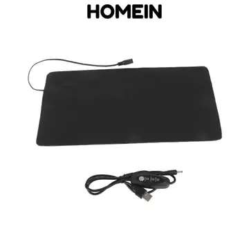 Tấm sưởi ấm cây trồng HOMEIN, Thảm sưởi ấm cây con bằng da PU thiết kế chống nước, Điện áp thấp 3 bánh răng Điều chỉnh nhiệt độ Bề mặt kết cấu Thảm sưởi ấm hạt giống Làm vườn trong nhà