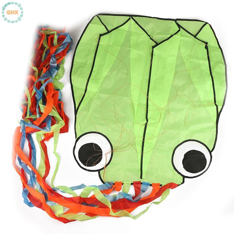 GHX 1 Bộ 3D Lập Thể Bạch Tuộc Diều Đồ Chơi Bay Cho Trẻ Em Nylon Ripstop Cá Diều Koi Bơm Hơi Trò Chơi Ngoài Trời Diều Mềm VN