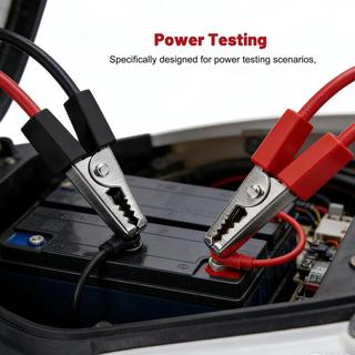 [Vận chuyển nhanh] Kẹp cá sấu bằng sắt 10 / 30 / 50 Cái, Kẹp thử nghiệm Mini cho mạch ô tô trong phòng thí nghiệm điện tử, Hàm giữ lò xo độ bền cao với thiết kế chống trượt