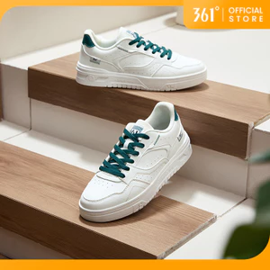 361° Giày thể thao nam Soda 3.0 dòng thấp da retro đôi casual mềm êm 672516615