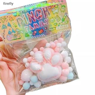 [Firefly] 1 Đồ chơi thư giãn giảm căng thẳng mềm mại Bóp Paw Đồ chơi ấn tượng và ghim chân Đồ chơi phục hồi chậm [VN]