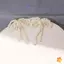 Bông tai ngọc trai nơ sang trọng nhẹ mới Bông tai ngọc trai dài nơ thả lủng lẳng cho nữ Thời trang thanh lịch Quà tặng trang sức đám cưới mới