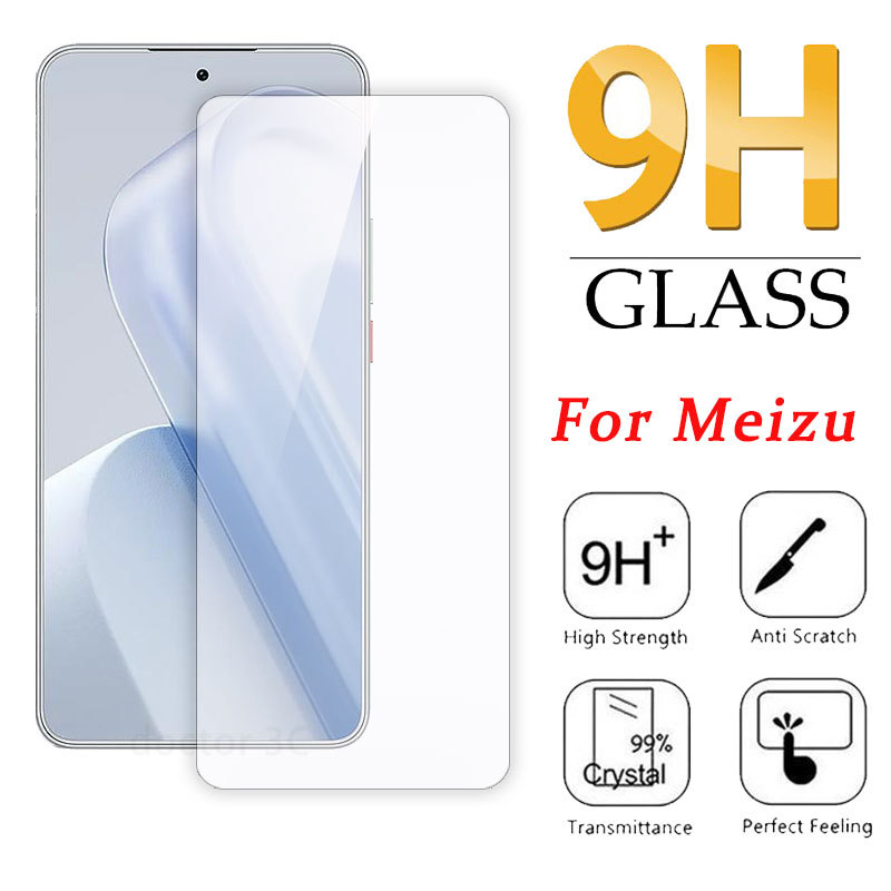 Kính cường lực HD trong suốt cho Meizu Lucky 08 Mblu Note 22 21 Note 20 16 Pro Infinity Classic 18x 4G 5G 2026