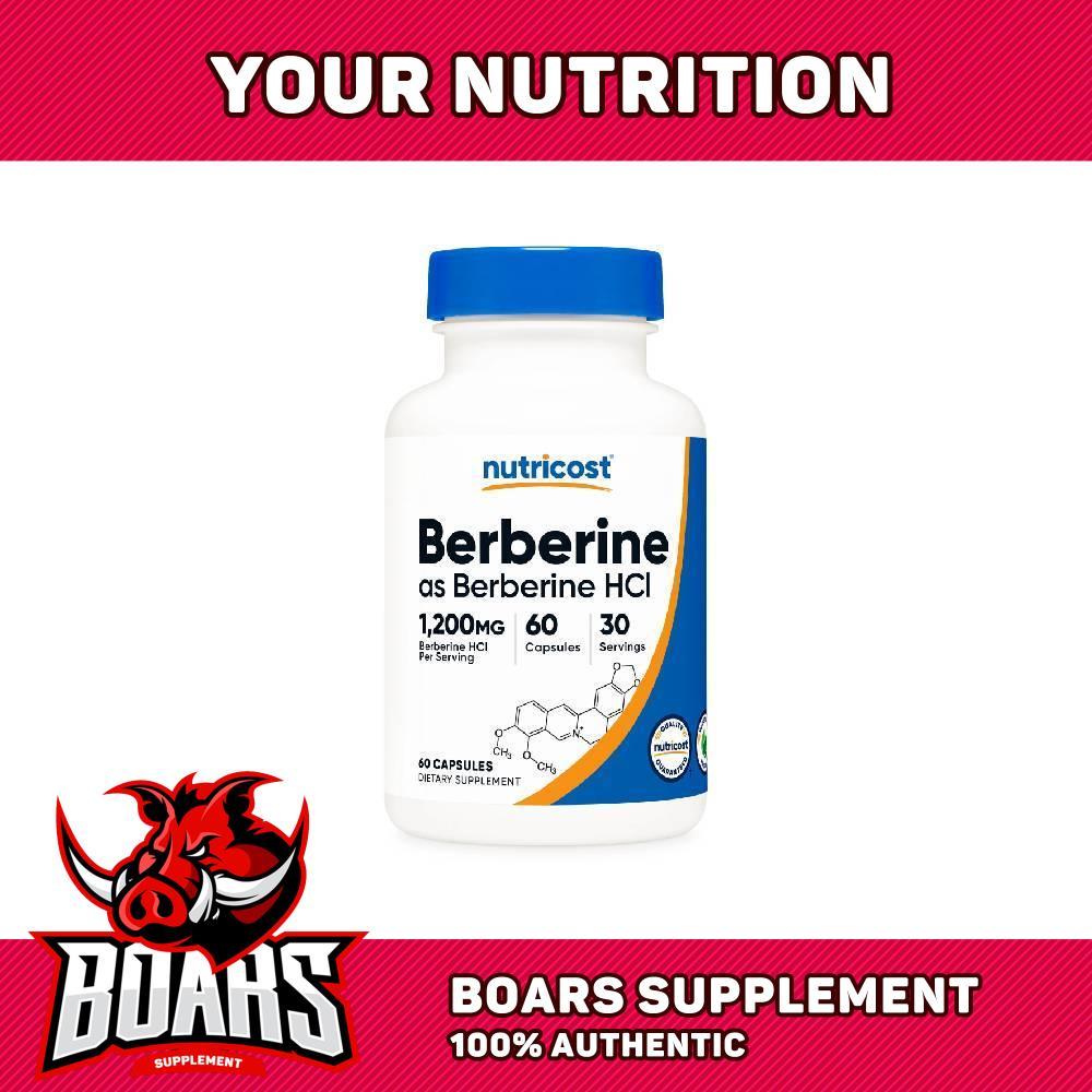 Thực Phẩm Bảo Vệ Sức Khoẻ Nutricost Berberine HCL 1200mg