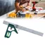NOTE1 Kỹ sư kết hợp thử, Thước góc có thể điều chỉnh đa chức năng, Thước góc ngang phải 90 độ bằng thép không gỉ