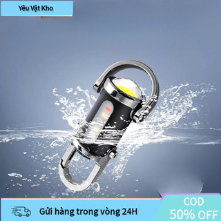 【COD】Đèn pin móc khóa tiện lợi, chiếu sáng trong nhiều tình huống như mất điện, trời mưa bão, với khả năng sạc lại nhanh