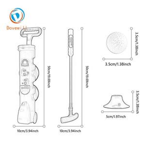 Bộ golf trẻ em Dovewill có bóng và túi đựng, phù hợp cho bãi cỏ mini