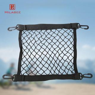 Hilabee Giỏ xe đạp lưới co giãn đa năng, phù hợp cho xe máy và xe cắm trại