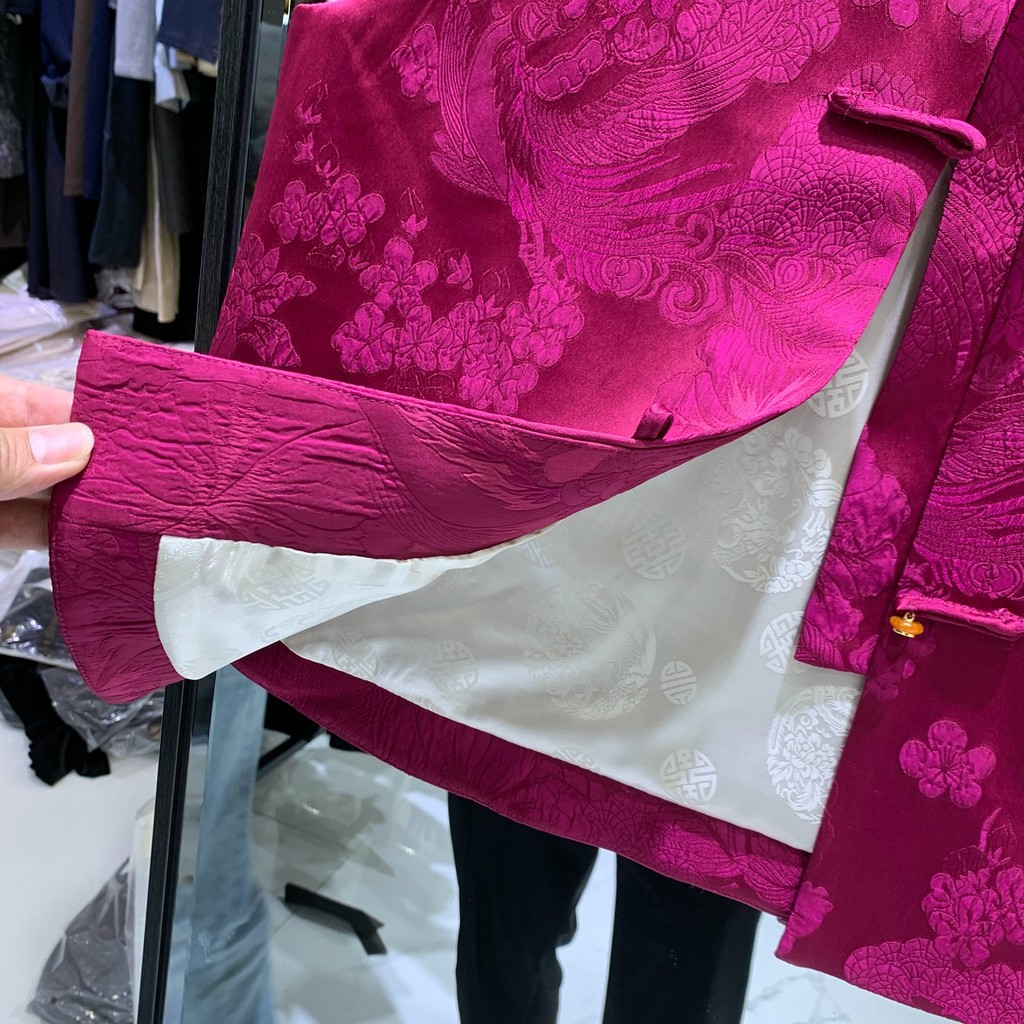Áo Vest Nữ Retro Mùa Thu 2025 - Phong Cách Trung Hoa và Thiền Đường