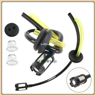 Combo BỘ LỌC XANG MÁY CẮT CỎ, phụ kiện máy cắt cỏ, bộ lọc xăng, đệm cao su máy cắt cỏ 139/140/GX35/TU43/GX25/TU26