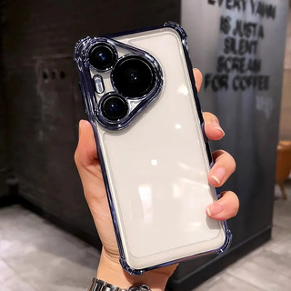 Ốp Điện Thoại Chống Sốc Mạ Sang Trọng Trong Suốt Cho VIVO V60 V50 V40 V29 Lite V27 V27e X200 Ultra X100 iQOO 13 12 Pro 4G 5G Vỏ Mềm Silicon Bốn Góc