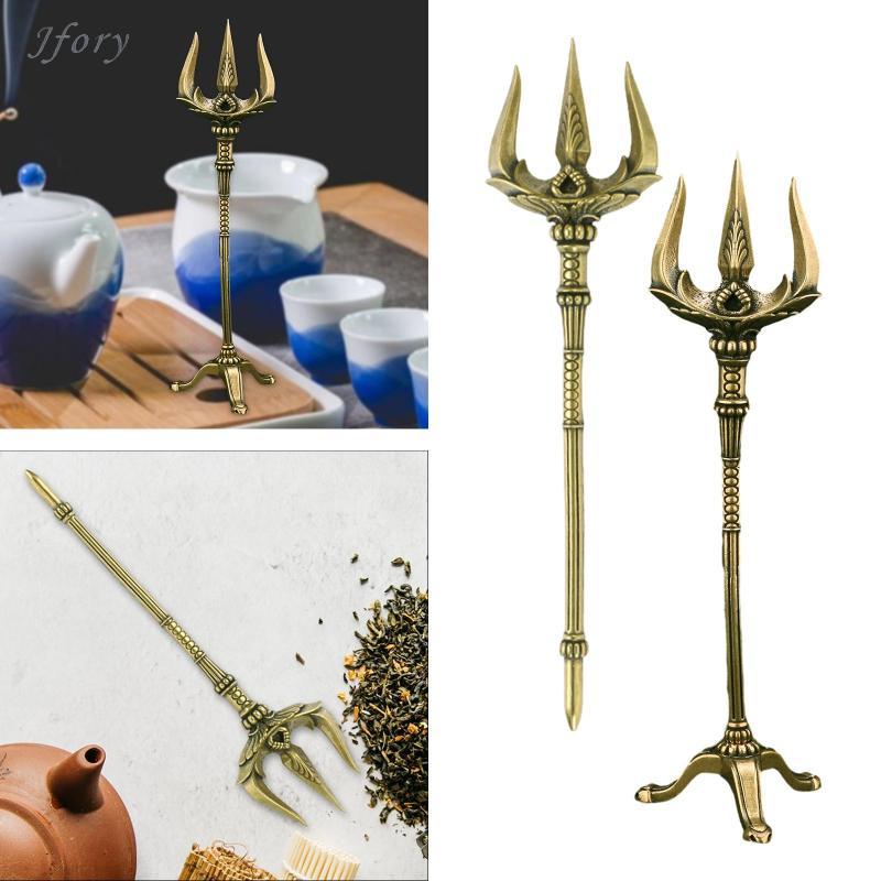 Jfory Trident Để Bàn Trang Trí Kệ Sách Cafe Phong Thủy Trang Trí Handmade Trang Trí Nhà