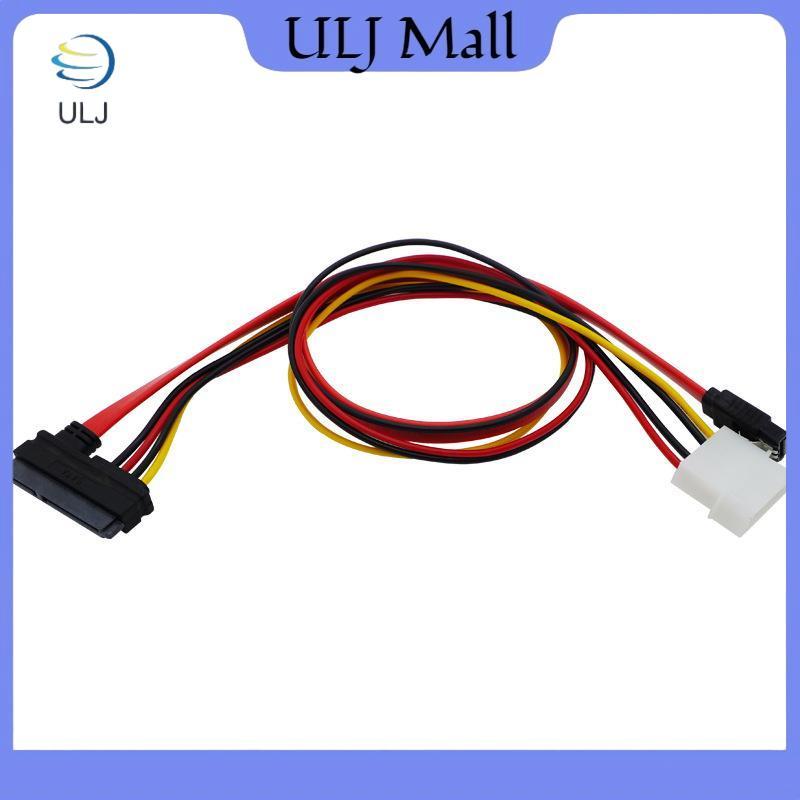 ULJ 1 Cái SATA 7 + 15P Sang 7 + 4Pin Chuyển Đổi Dây IDE SATA3.0 Bộ Chia Cáp Để Tích Hợp Cho Đĩa Cứng Cáp Dữ Liệu Ổ Đĩa Quang Dây Nguồn.