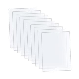LOVIVER 10 Tấm Acrylic Trong Suốt Tấm Acrylic 5x7 Inch Kính Plexiglass Đa Năng